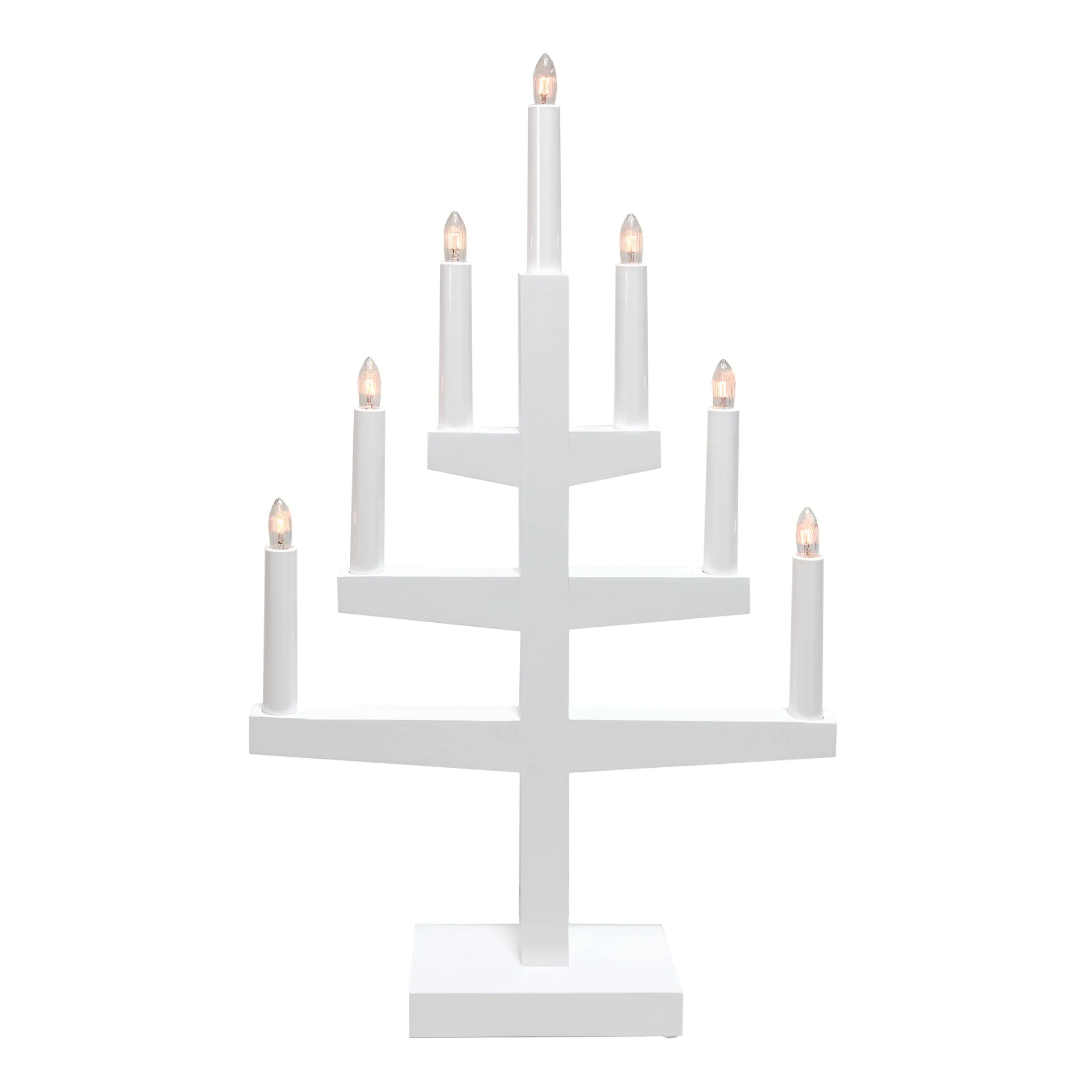 Trapp advent candle arch 54 cm, white Star Trading