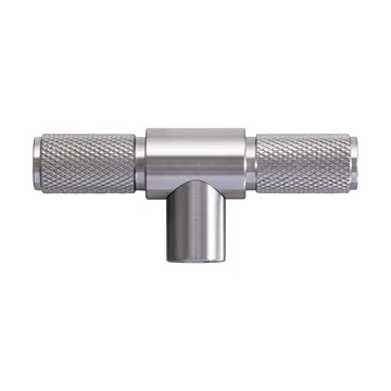 Buster & Punch T-shaped knob 8 cm - Stainless steel - STAUB
