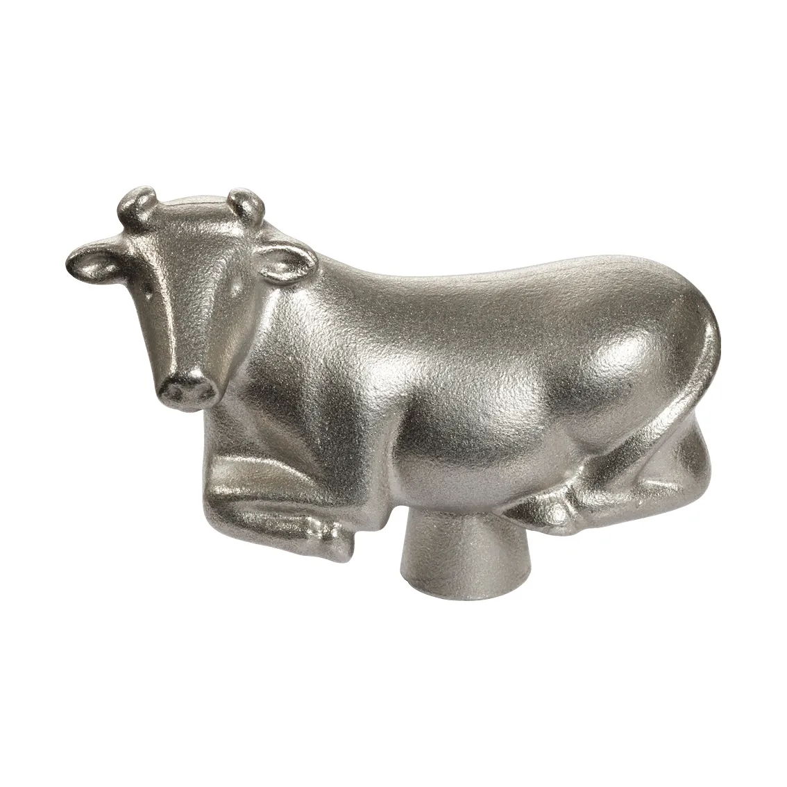 Staub knob in metal, Cow STAUB