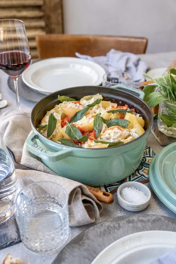Staub round casserole dish 5.2 l - Salvia - STAUB