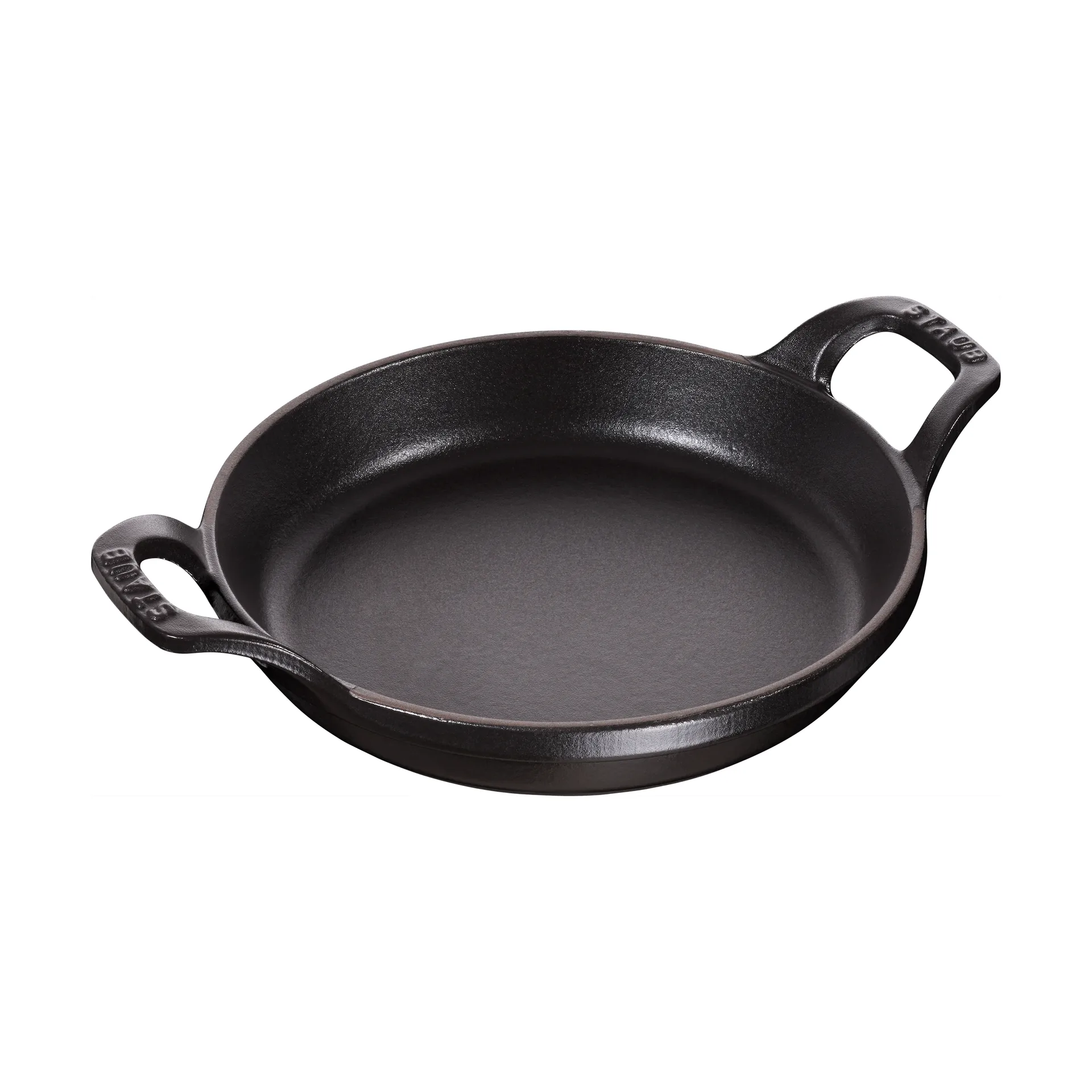Staub round oven dish cast iron Ø20 cm, Black STAUB
