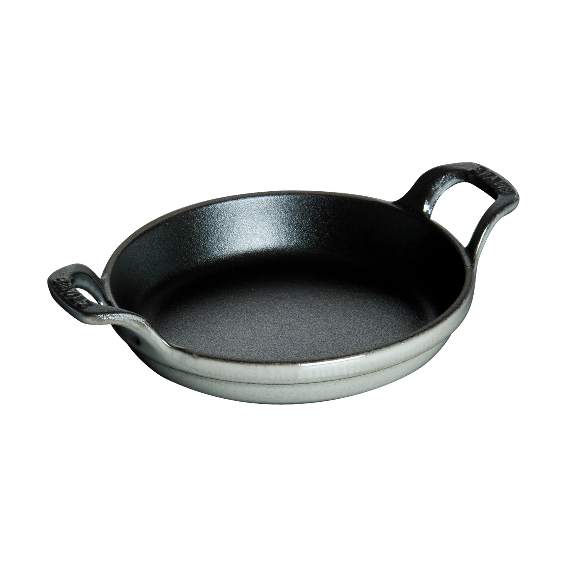 Staub round oven dish cast iron Ø20 cm, Graphite gray STAUB