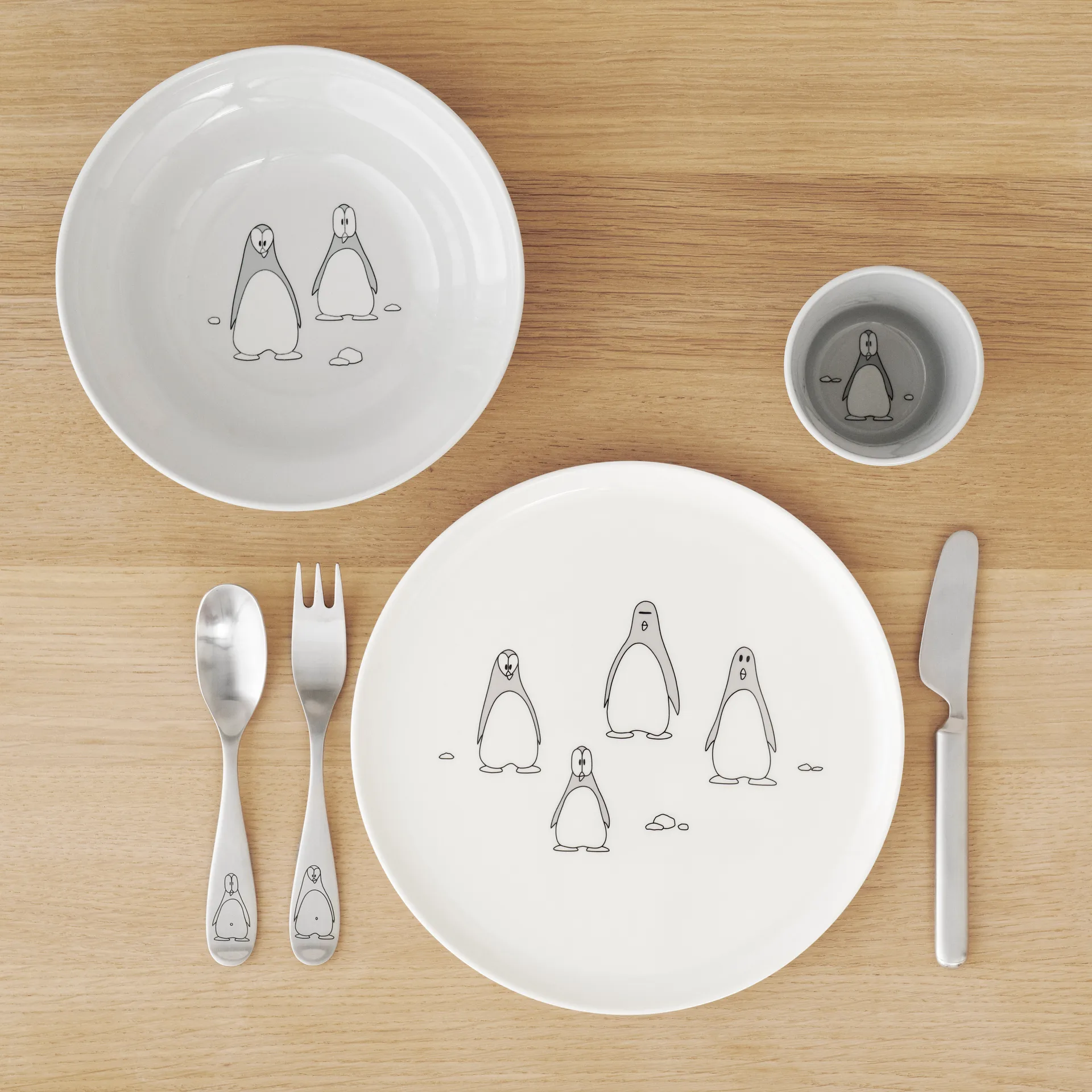 Pingo children's dinnerware, 3 pieces Stelton
