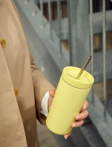 To Go Sip thermos mug with straw 0.4 L - Laevis - Stelton