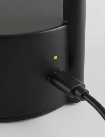 Vinkel LED portable table lamp - Black - Stelton