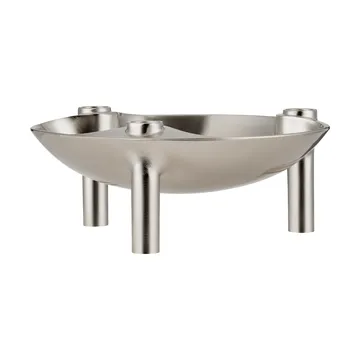 Nagel bowl - Brushed chrome - STOFF Nagel