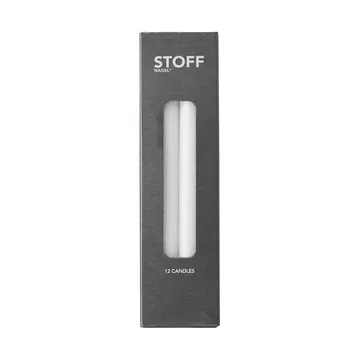 STOFF Nagel candlestick 3-pack + candles 12-pack - STOFF Nagel
