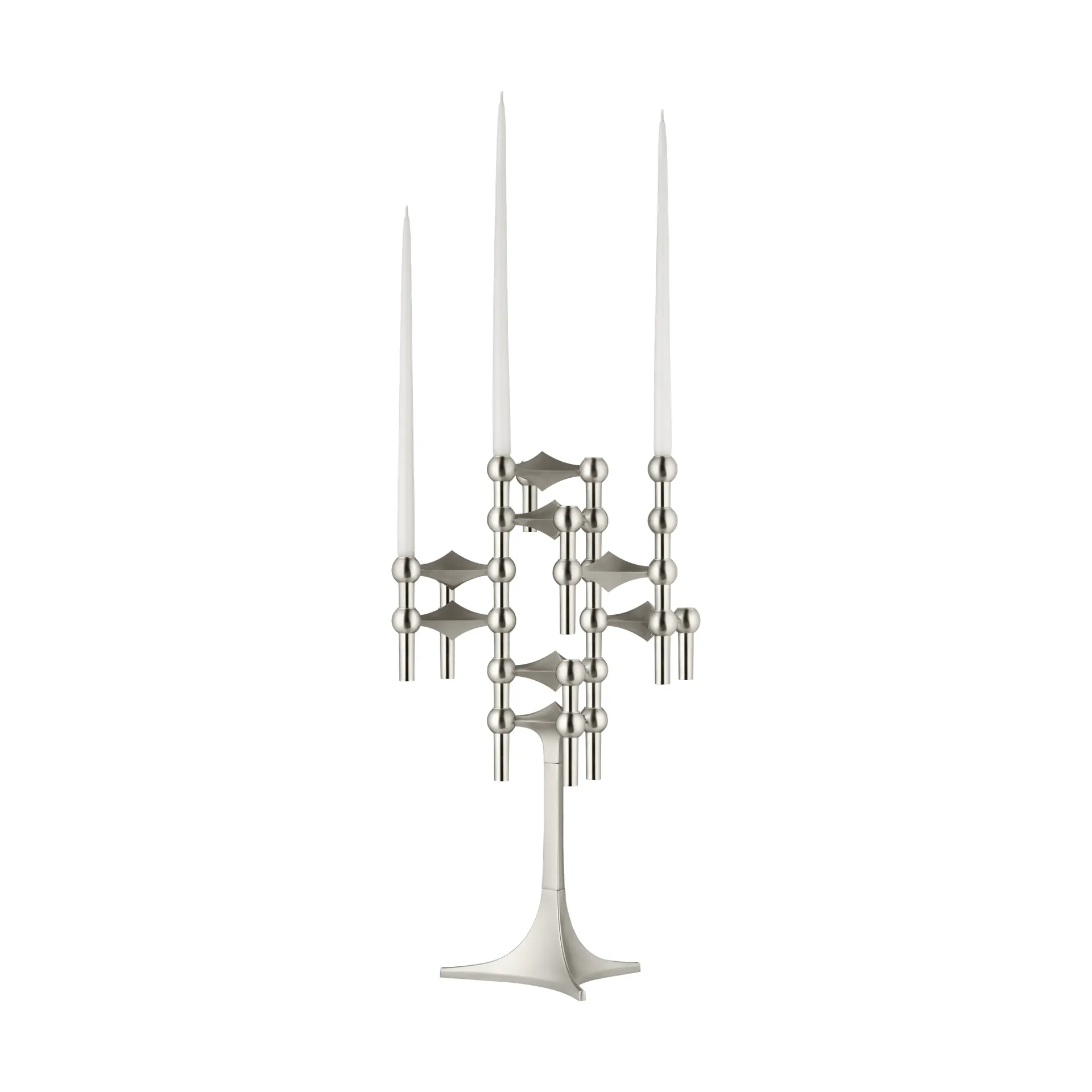STOFF Nagel stand, Brushed chrome STOFF Nagel