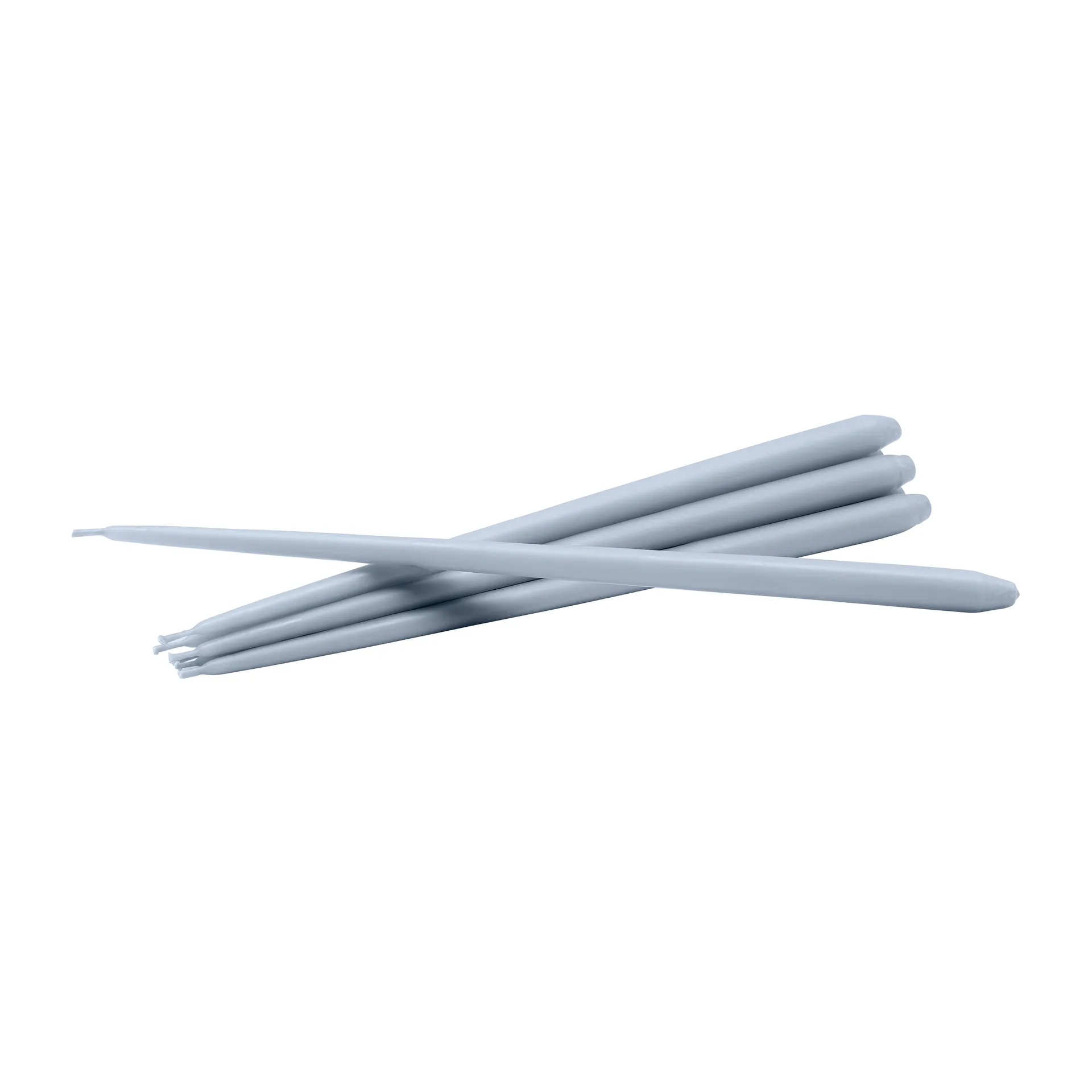 STOFF Nagel tapered candle by ester & erik 6-pack, Sky blue STOFF Nagel