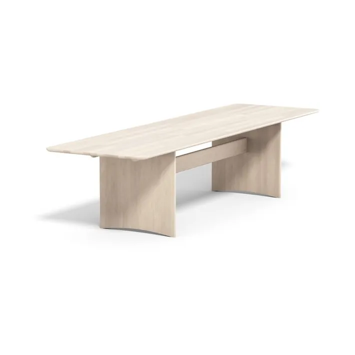 Alt table 90x320 cm birch, Light matte lacquer Stolab