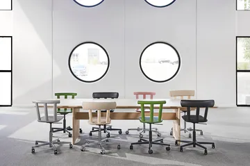 Alt table 90x320 cm birch - Light matte lacquer - Stolab