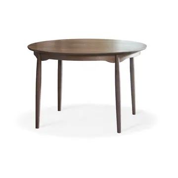 Carl dining table oak - Smoked oak, divisible - Stolab