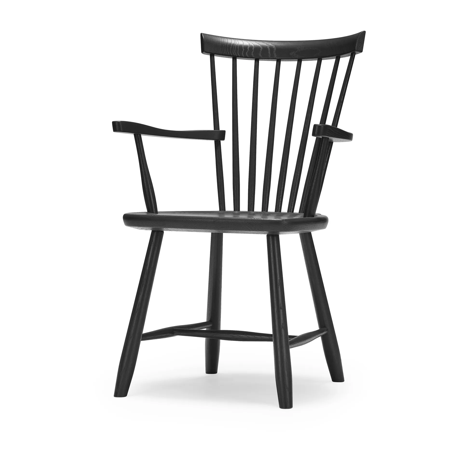 Lilla Åland armchair, Black (oak) Stolab