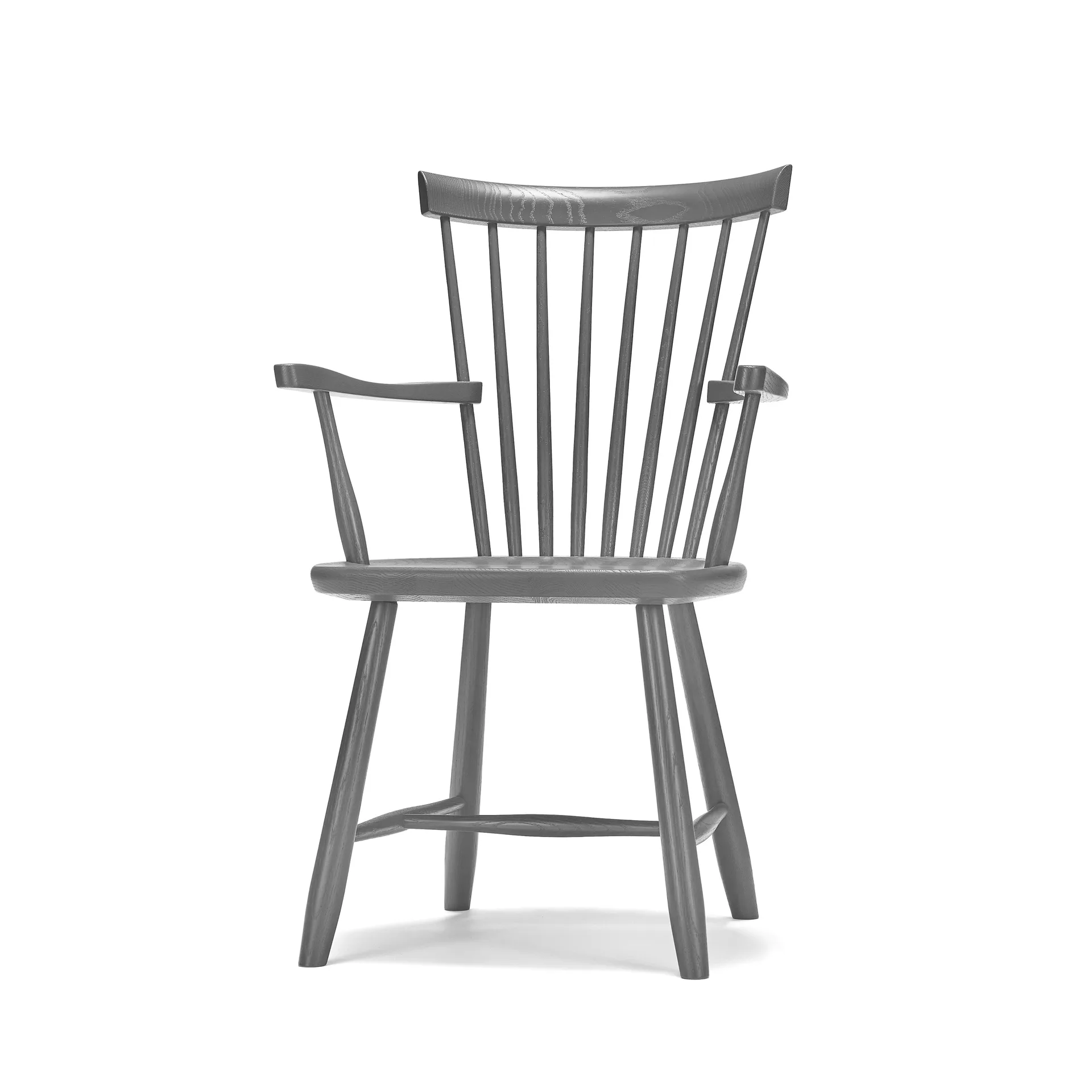 Lilla Åland armchair, Dark grey (oak) Stolab