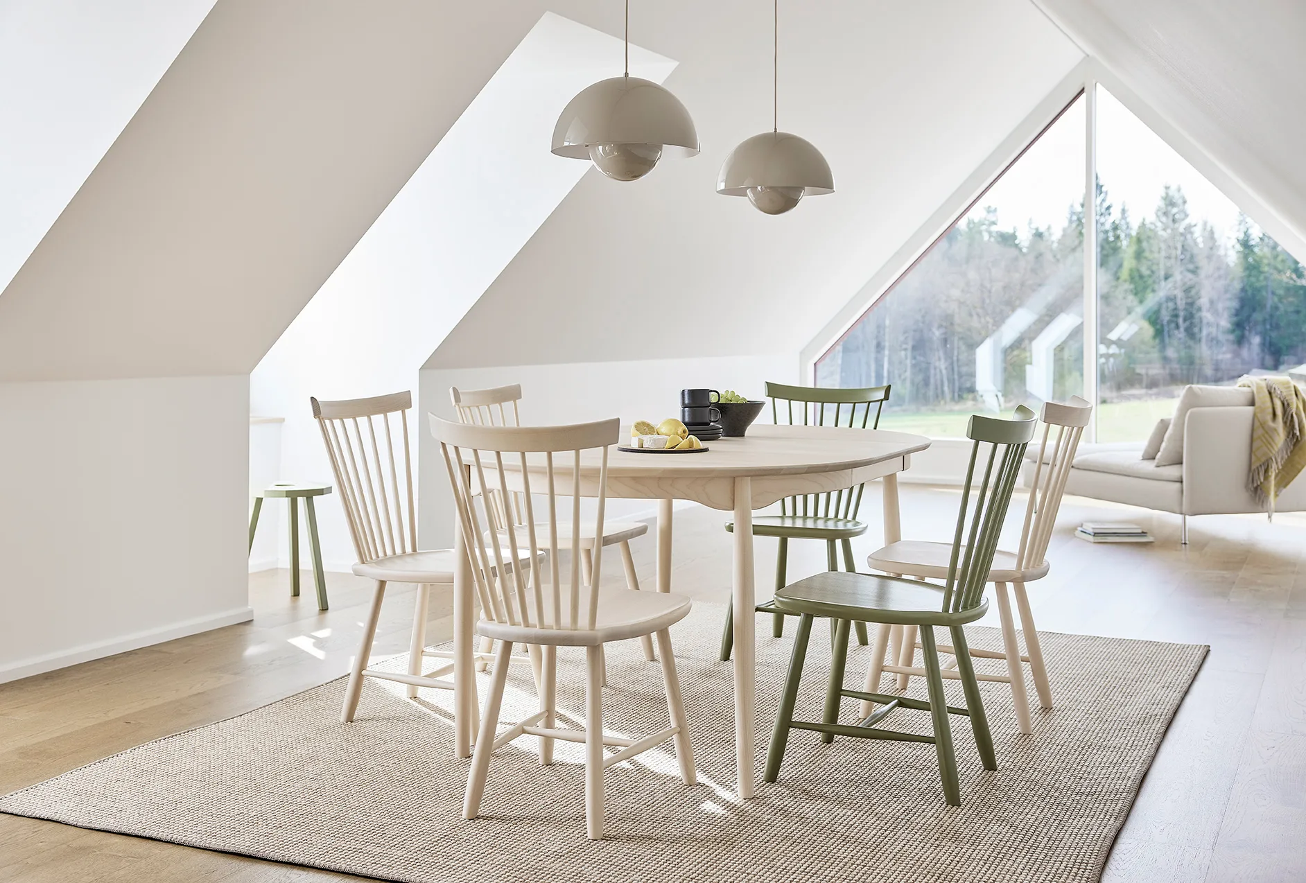 Lilla Åland chair, Malva 27 (birch) Stolab