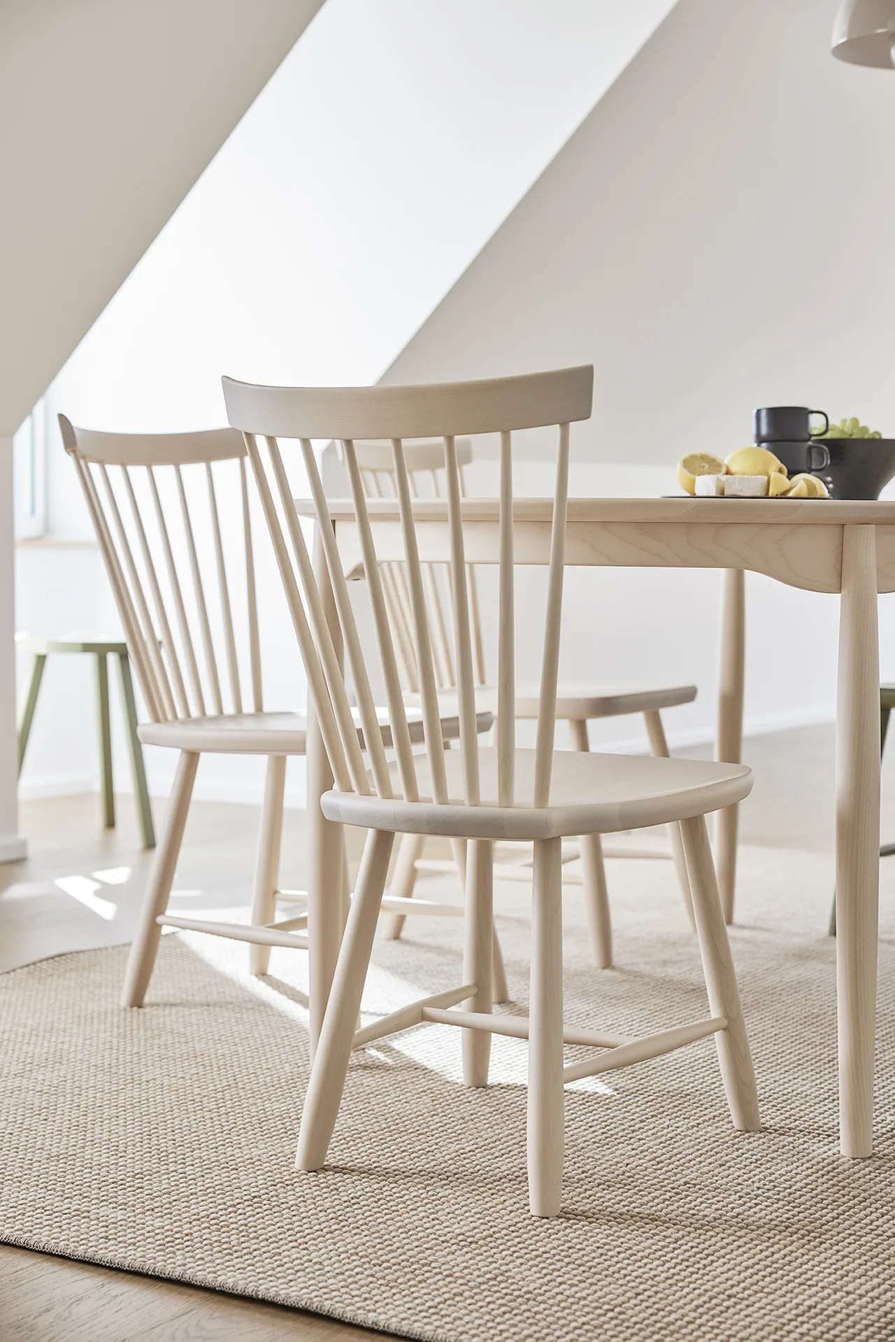 Lilla Åland chair, Olive green (birch) Stolab