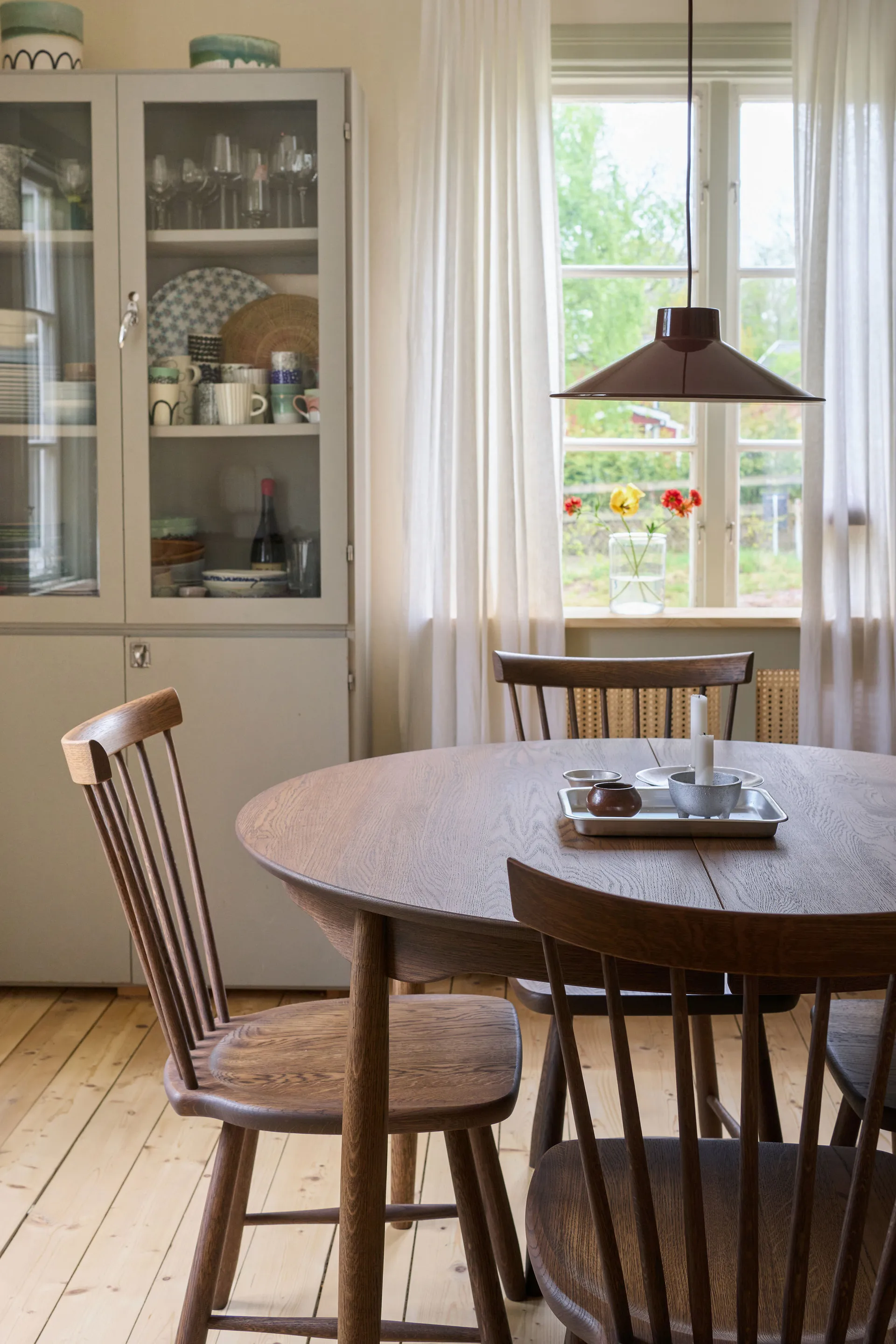 Lilla Åland chair, Special Edition Chocolate brown oil (oak) Stolab