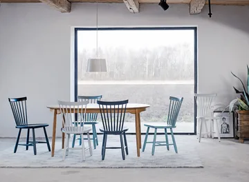 Lilla Åland chair, White (birch), 6-pack - Stolab