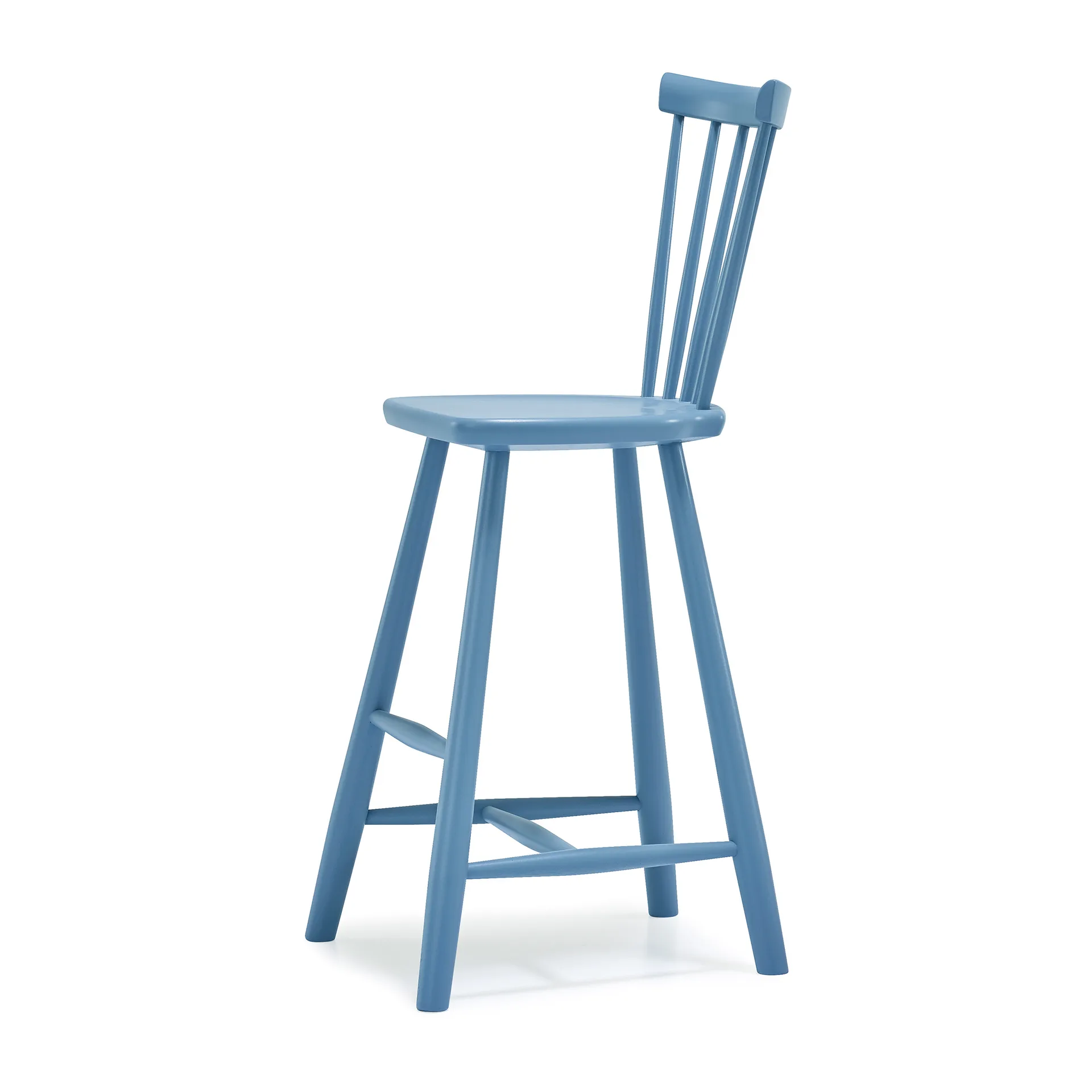 Lilla Åland children's chair beech 52 cm, Dawn blue Stolab