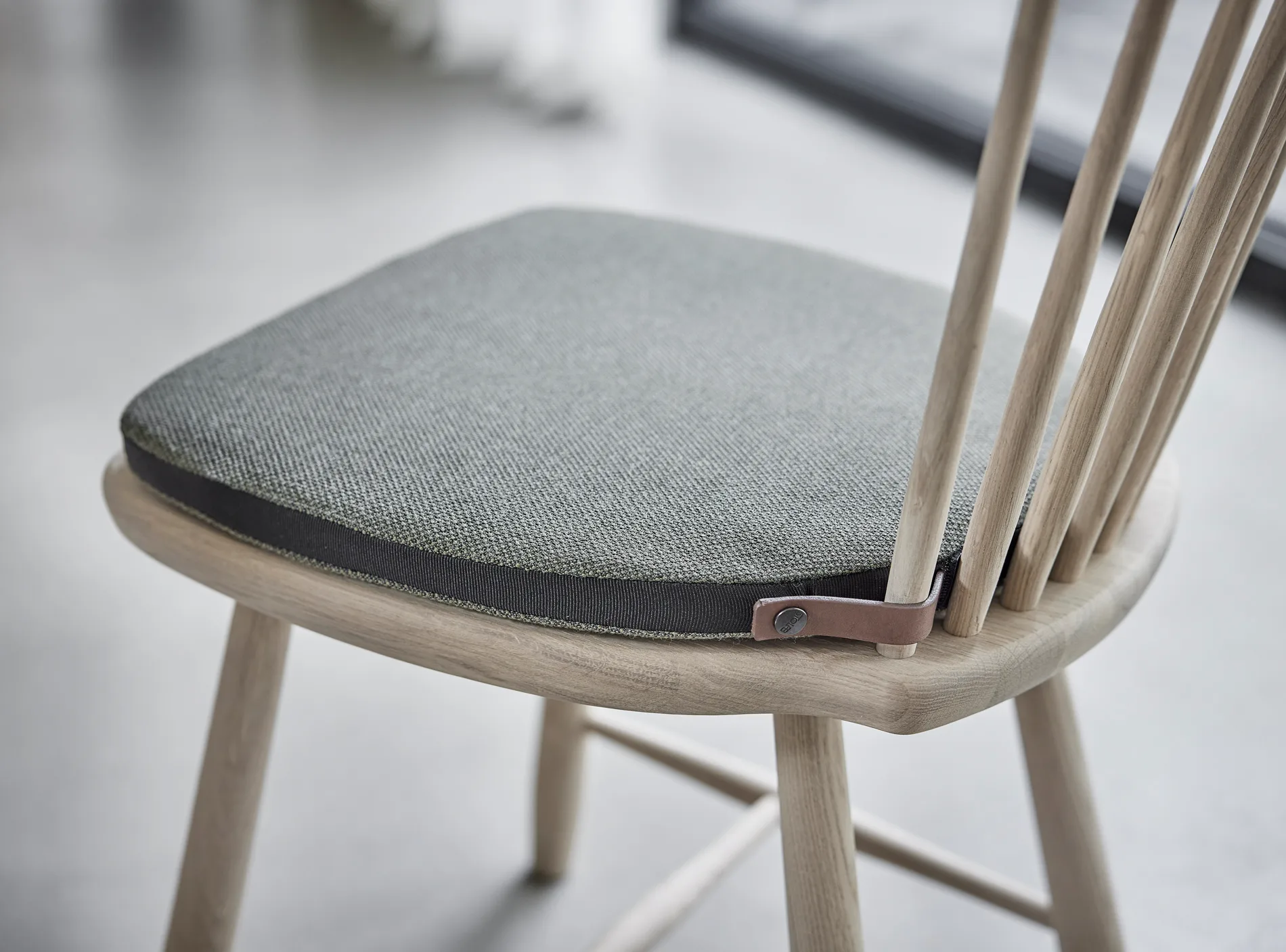 Lilla Åland seat cushion, Dark green Stolab