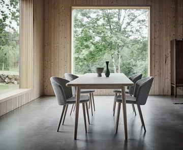 Miss Holly dining table 235x100 cm - Birch white oiled - Stolab