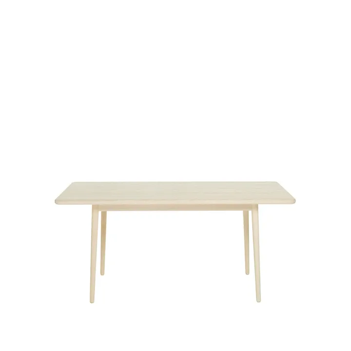 Miss Holly table 175x100 + 2 extension piece 2x50 cm - Birch light matt lacquer - Stolab