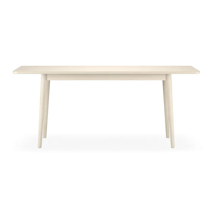 Miss Holly table 175x100 + 2 extension piece 2x50 cm - Birch white oiled - Stolab