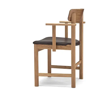 Pal armchair - Oak natural oil-Elmosoft 93129 - Stolab