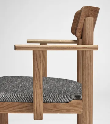 Pal armchair - Oak natural oil-Tornado V3576 - Stolab