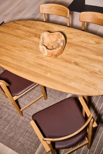 Pal chair - Oak natural oil-Elmosoft 93129 - Stolab