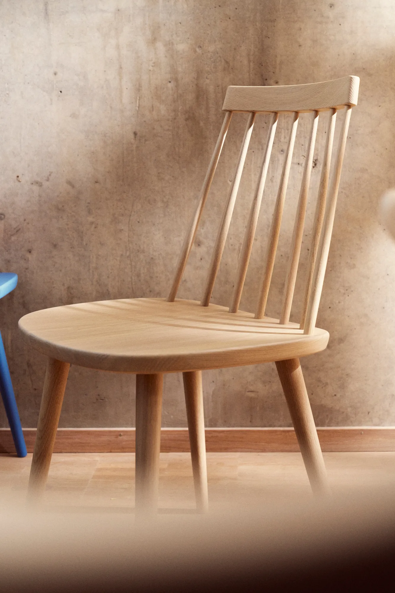 Pinnockio chair, White oiled Stolab