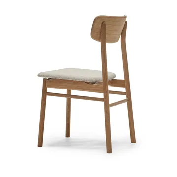 Prima Vista chair oiled oak - Textile Atto Driftwood V3576/01 grey - Stolab