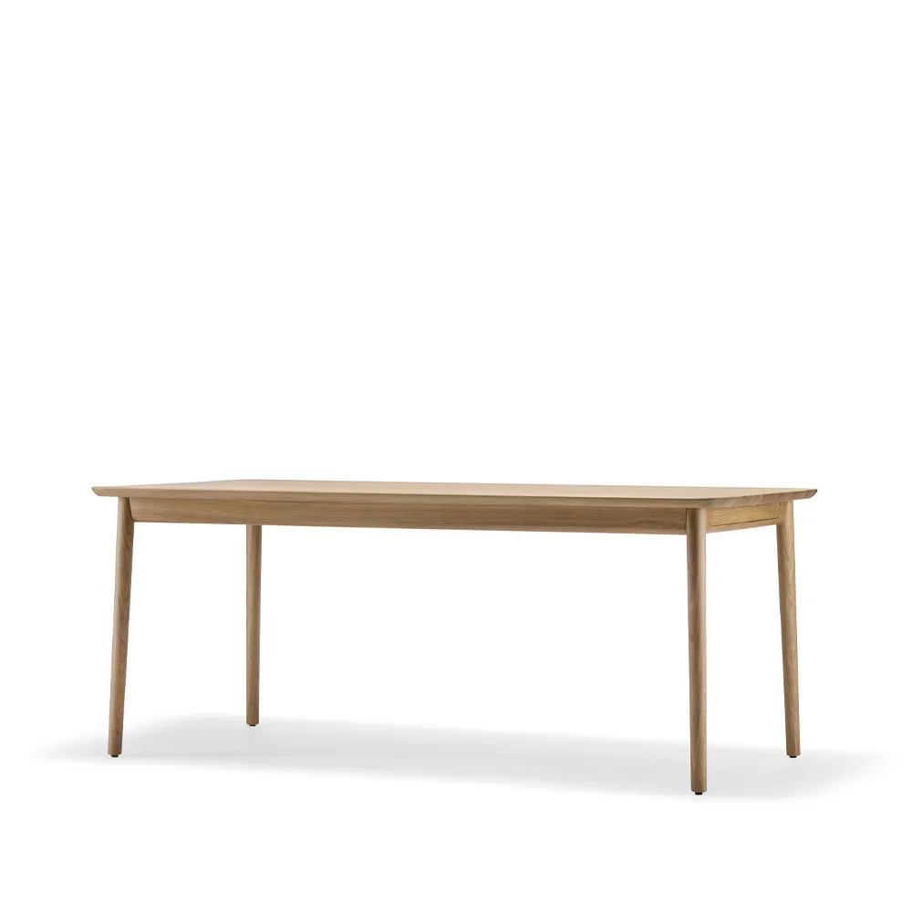 Prima Vista dining table, Oak natural oil-180cm-1 insert Stolab
