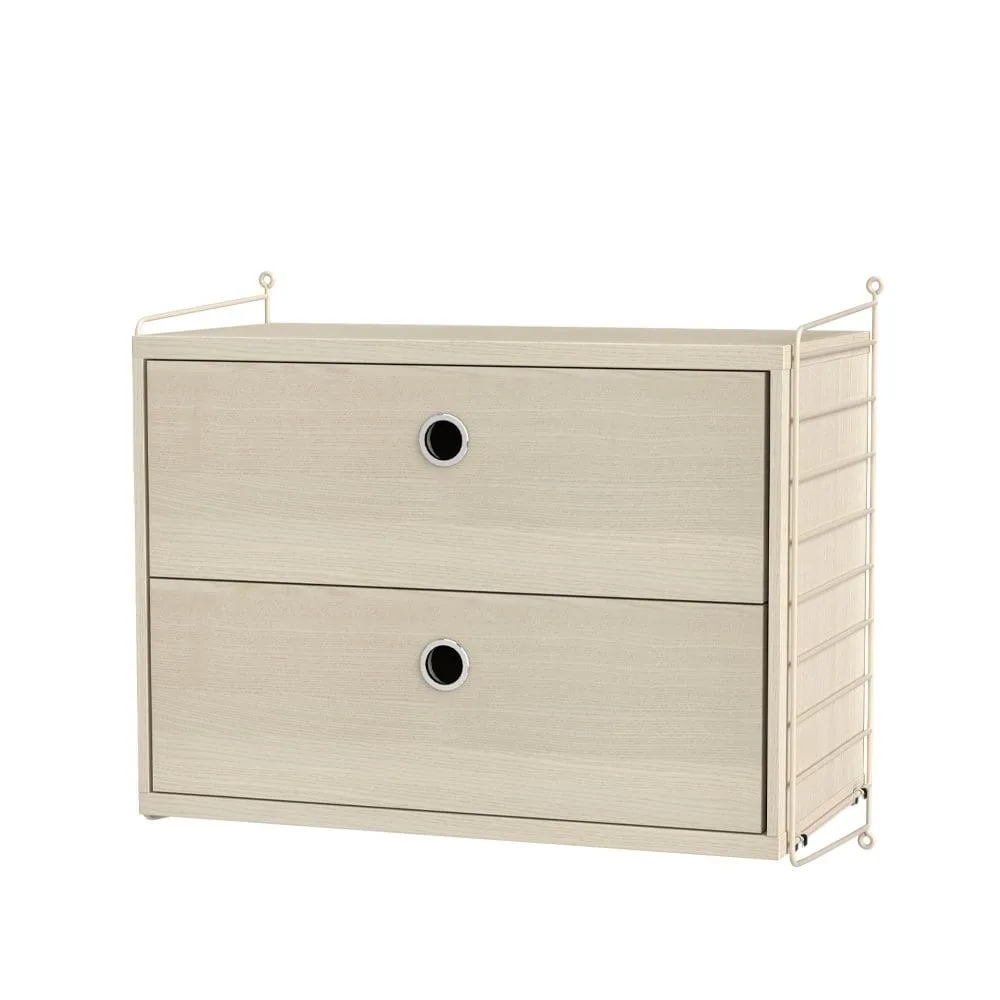 String bedroom ash & beige - Combination A String