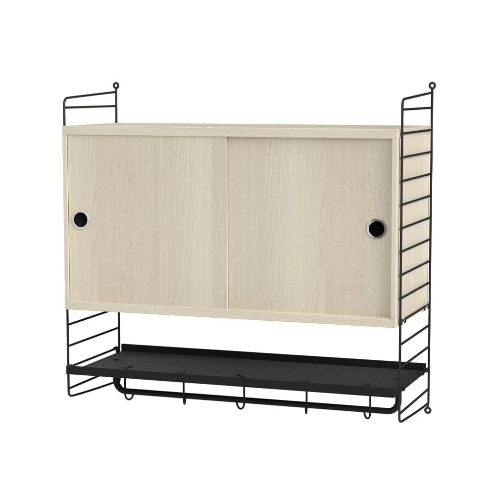 String bedroom ash & black - Combination F String