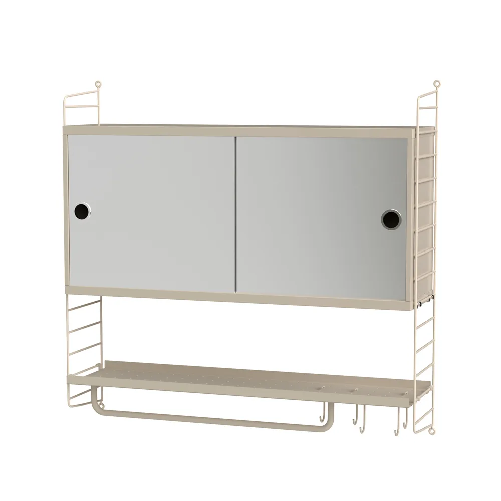 String bedroom beige - Combination A,  String