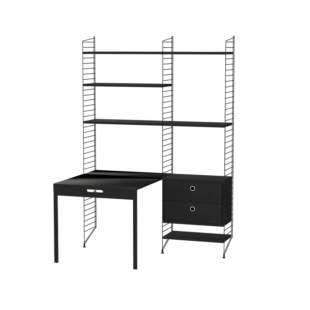 String bedroom black - Combination E,  String