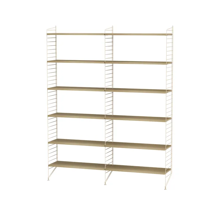String bedroom oak & beige - Combination A - String