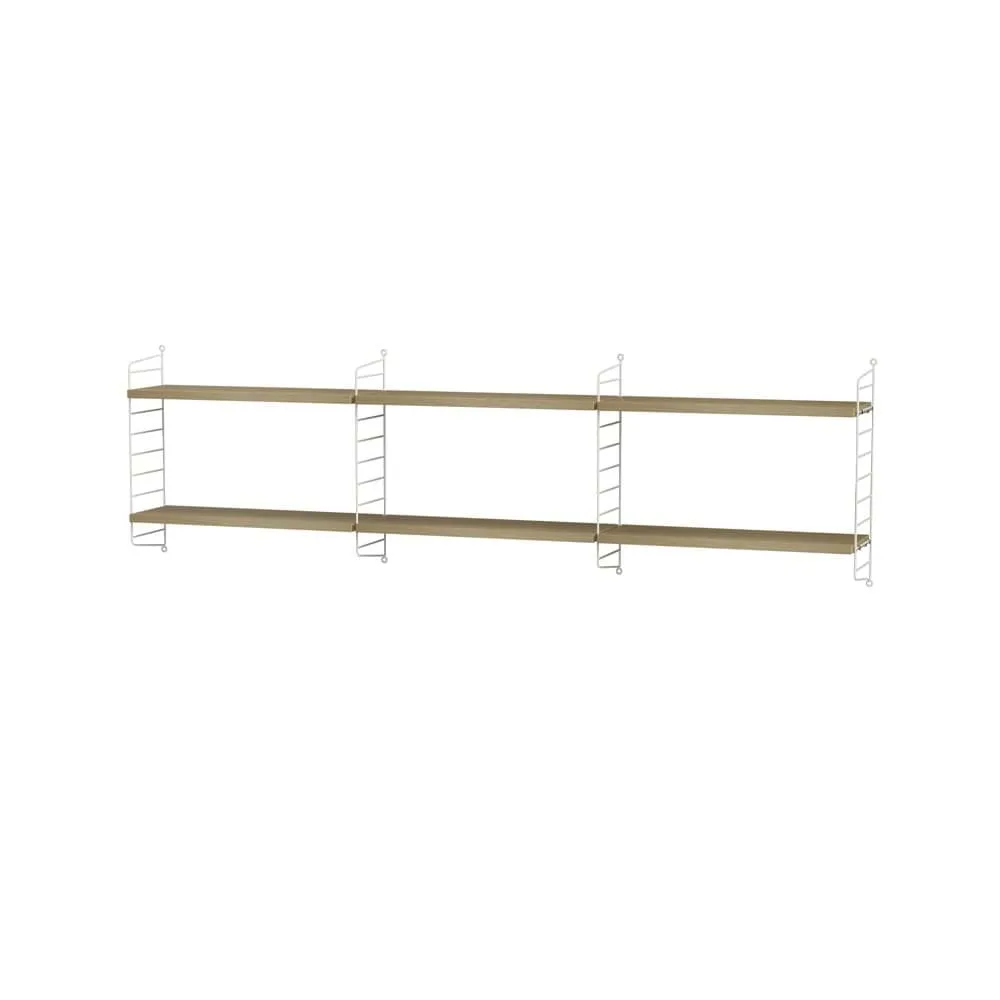 String bedroom oak & white - Combination E String