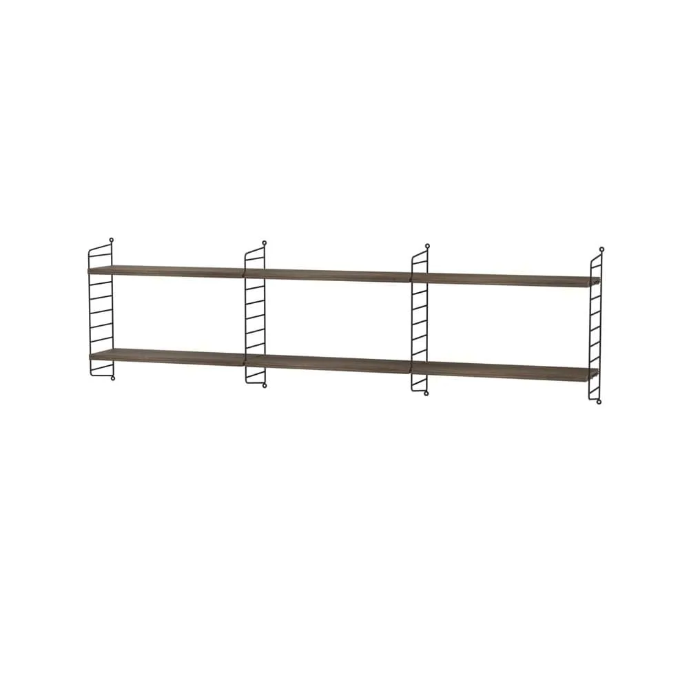 String bedroom walnut & black - Combination E String