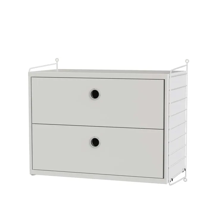 String bedroom white - Combination A - String