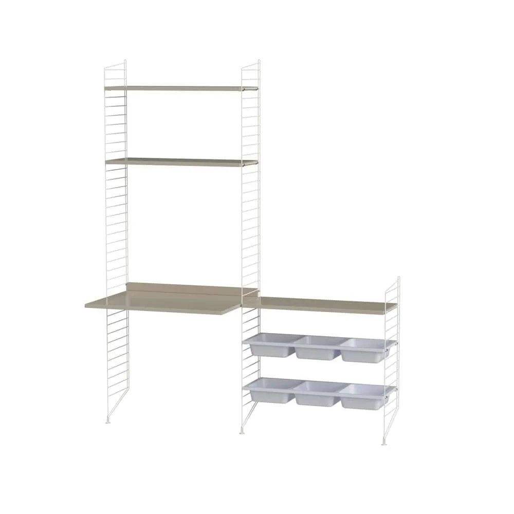 String children's room beige & white - Combination E String