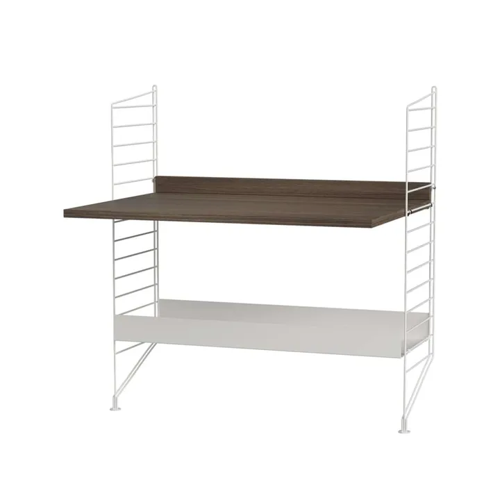 String children's room combination A - walnut & white - String