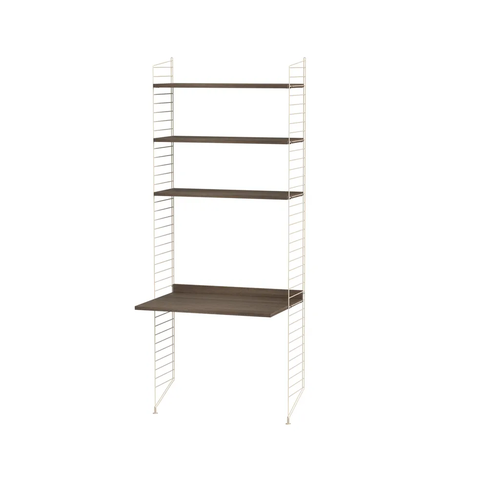 String children's room walnut & beige - Combination C,  String