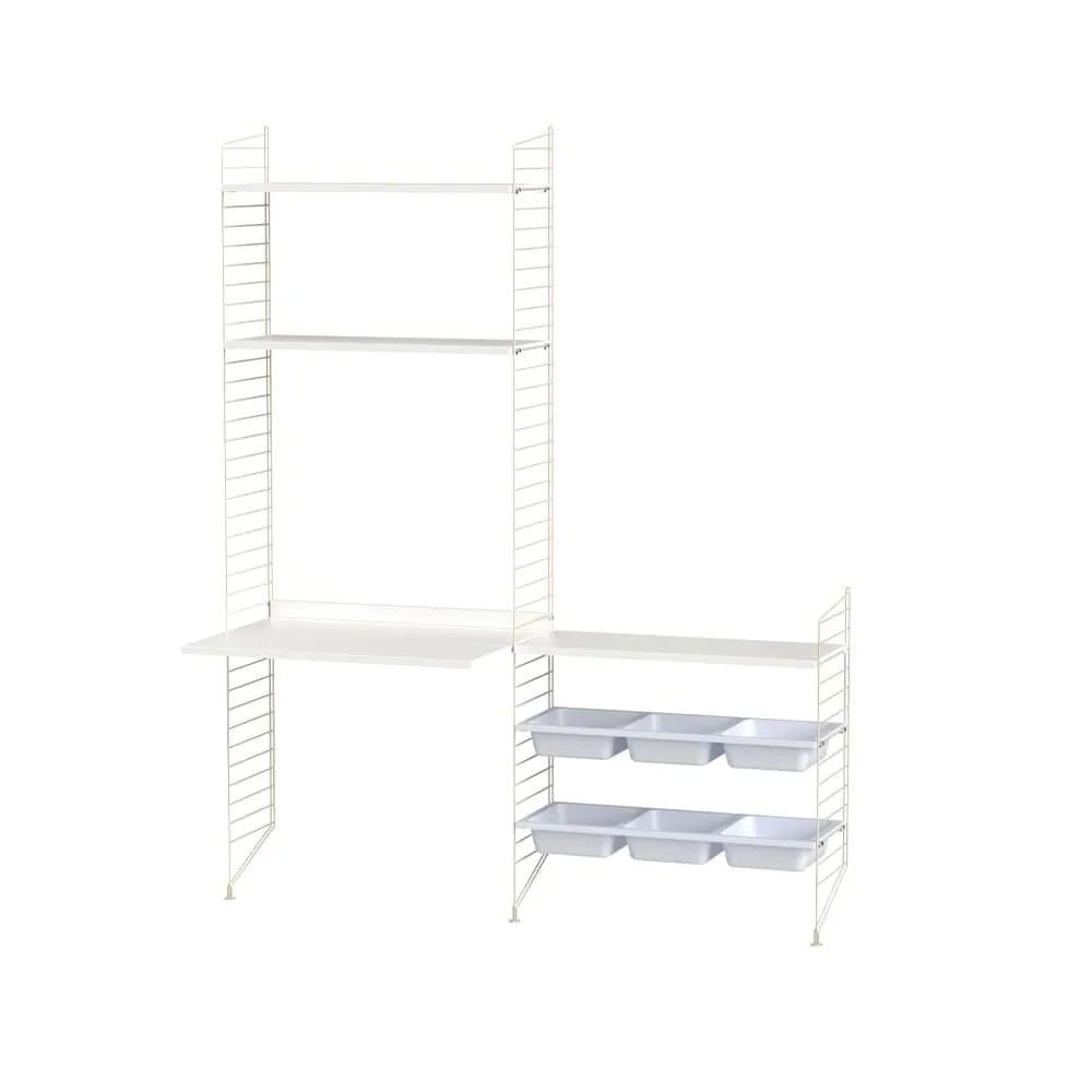 String children's room white & beige - Combination E String