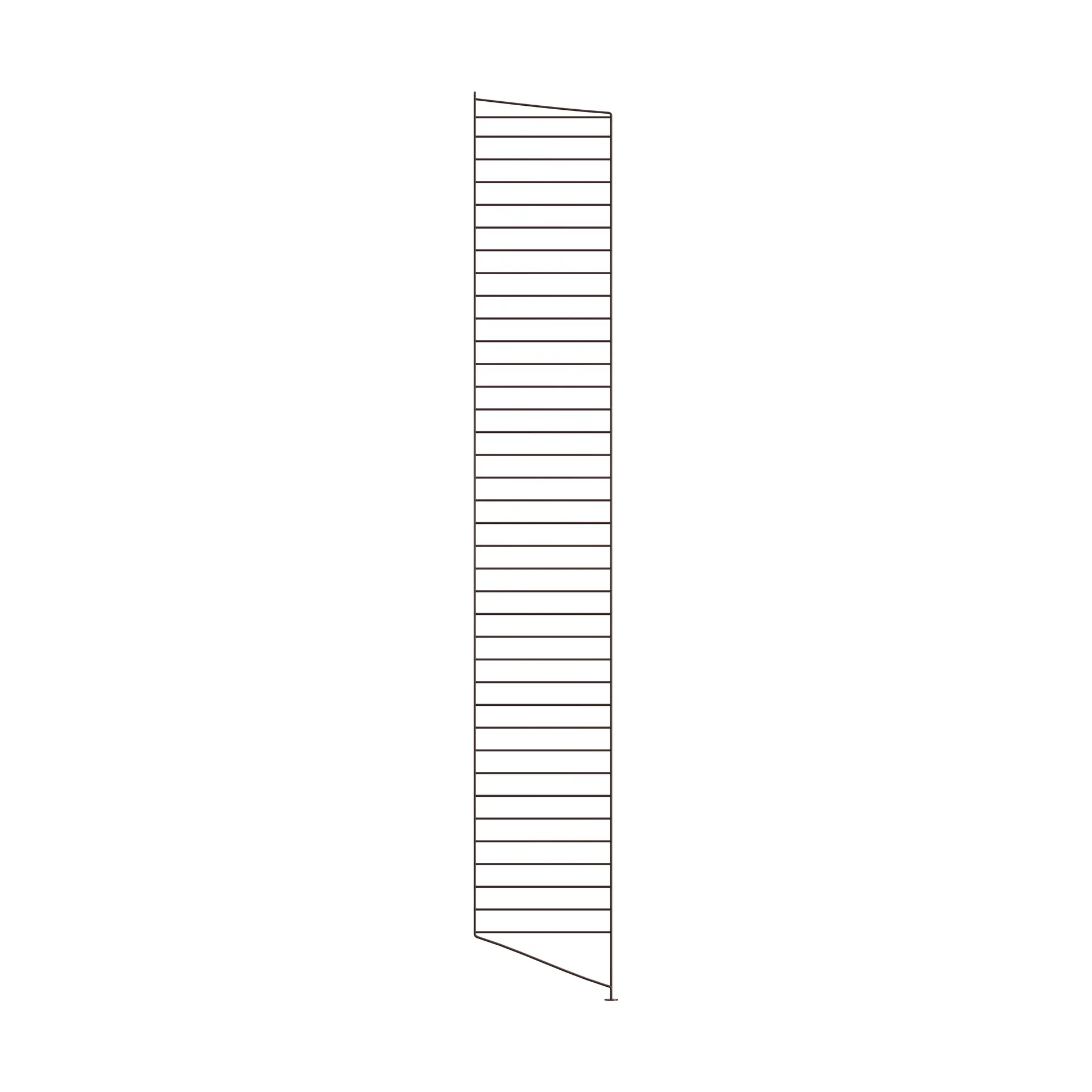 String floor panels, Dark brown, 200x30 cm, 1-pack String
