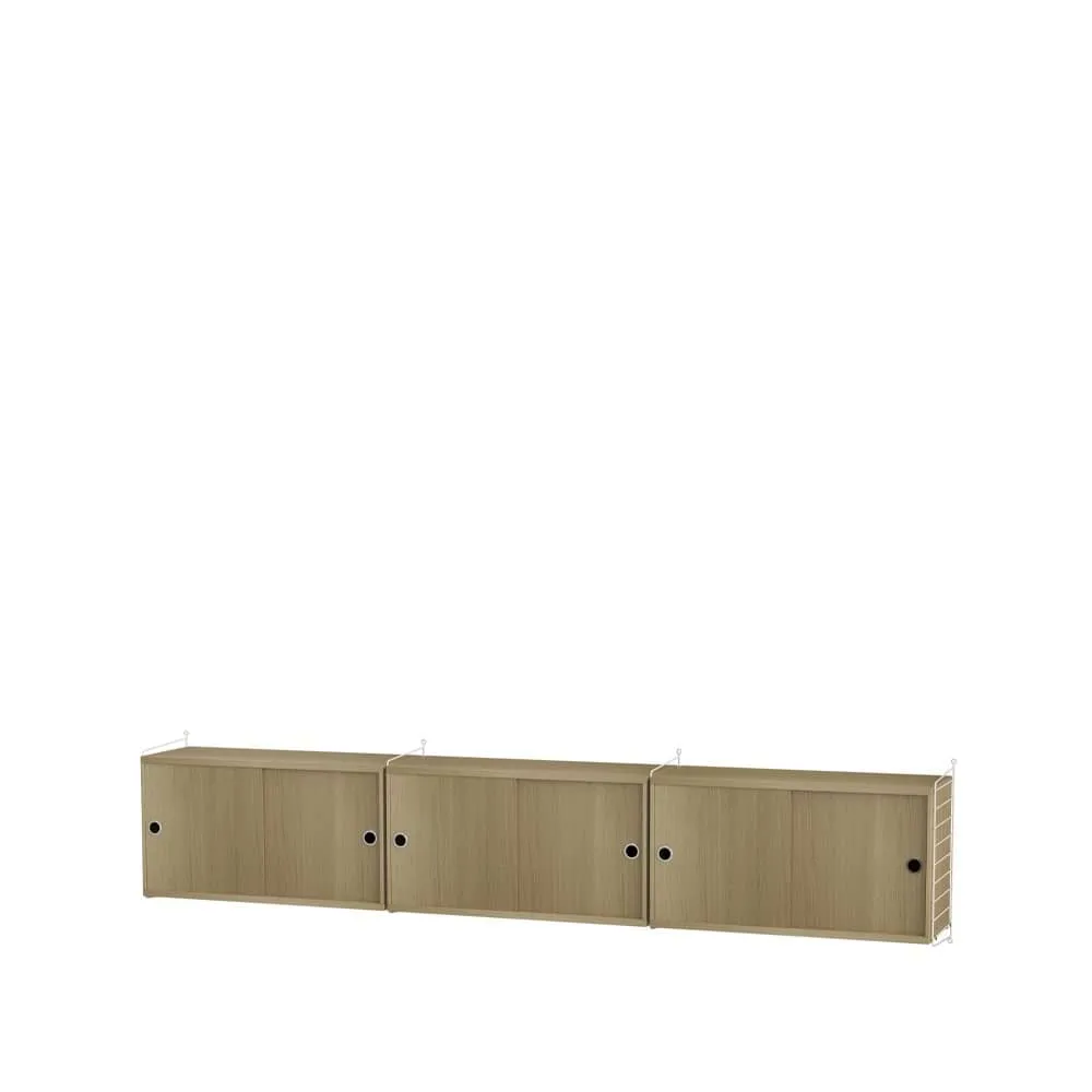 String living room oak & white - Combination D String