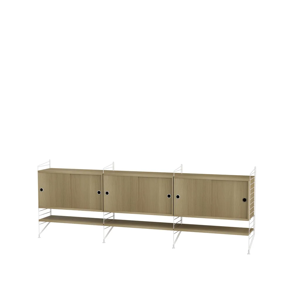 String living room oak & white - Combination F,  String