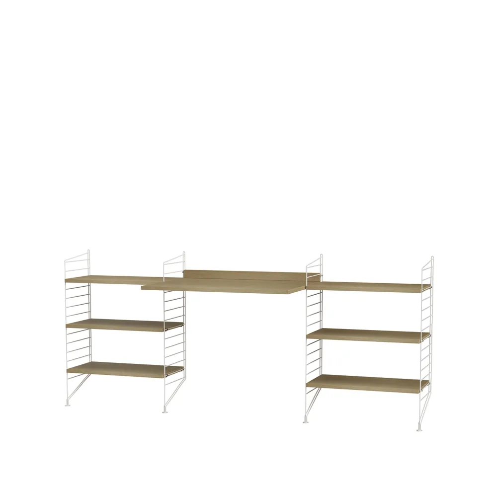 String office oak & white - Combination D String