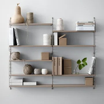 String shelf Pocket beige - beige - String
